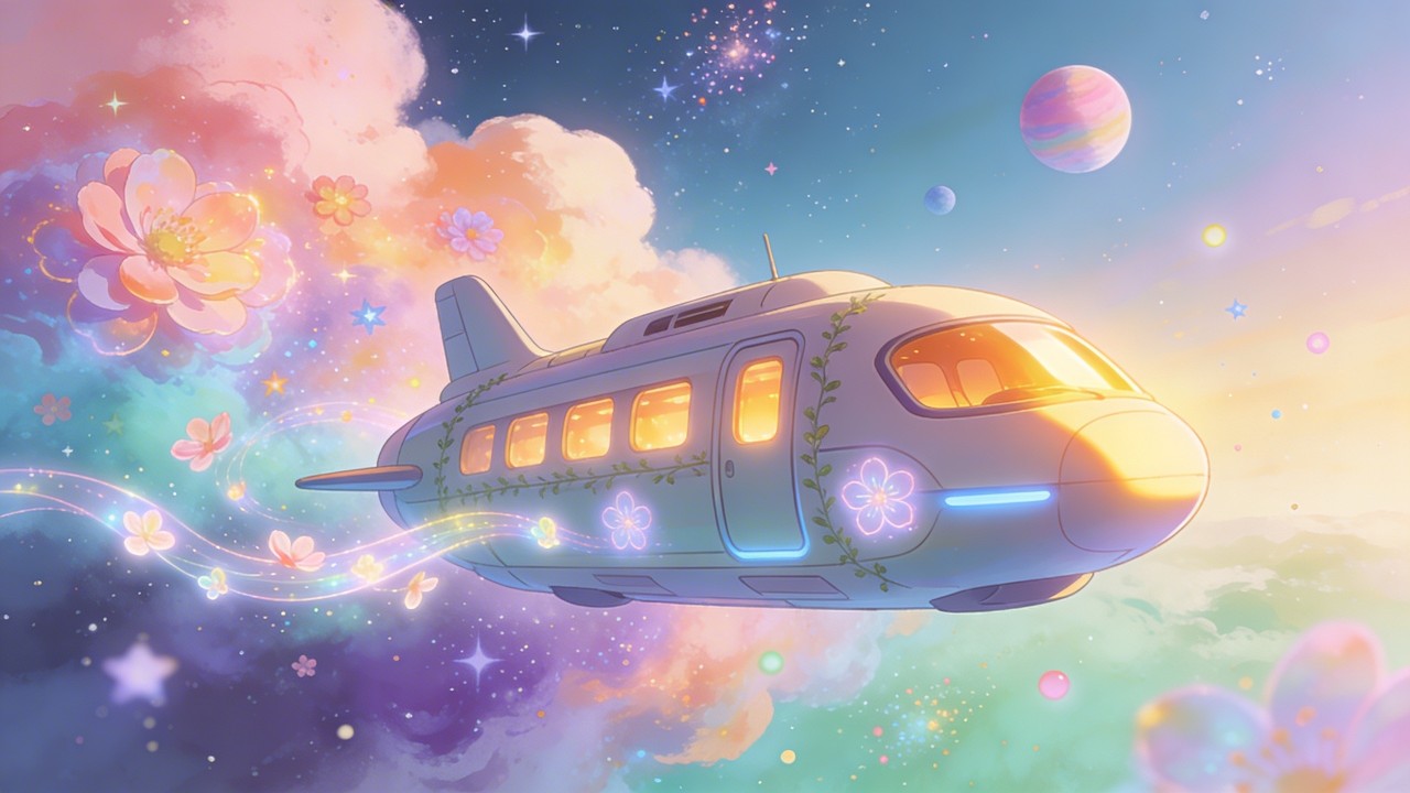 Spring Lofi Hiphop 🌸 Chill Beats to Relax, Study & Daydream in Space