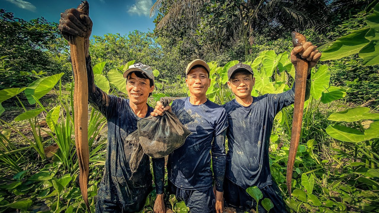 Lươn nấu trái dừa _ Cá nướng 