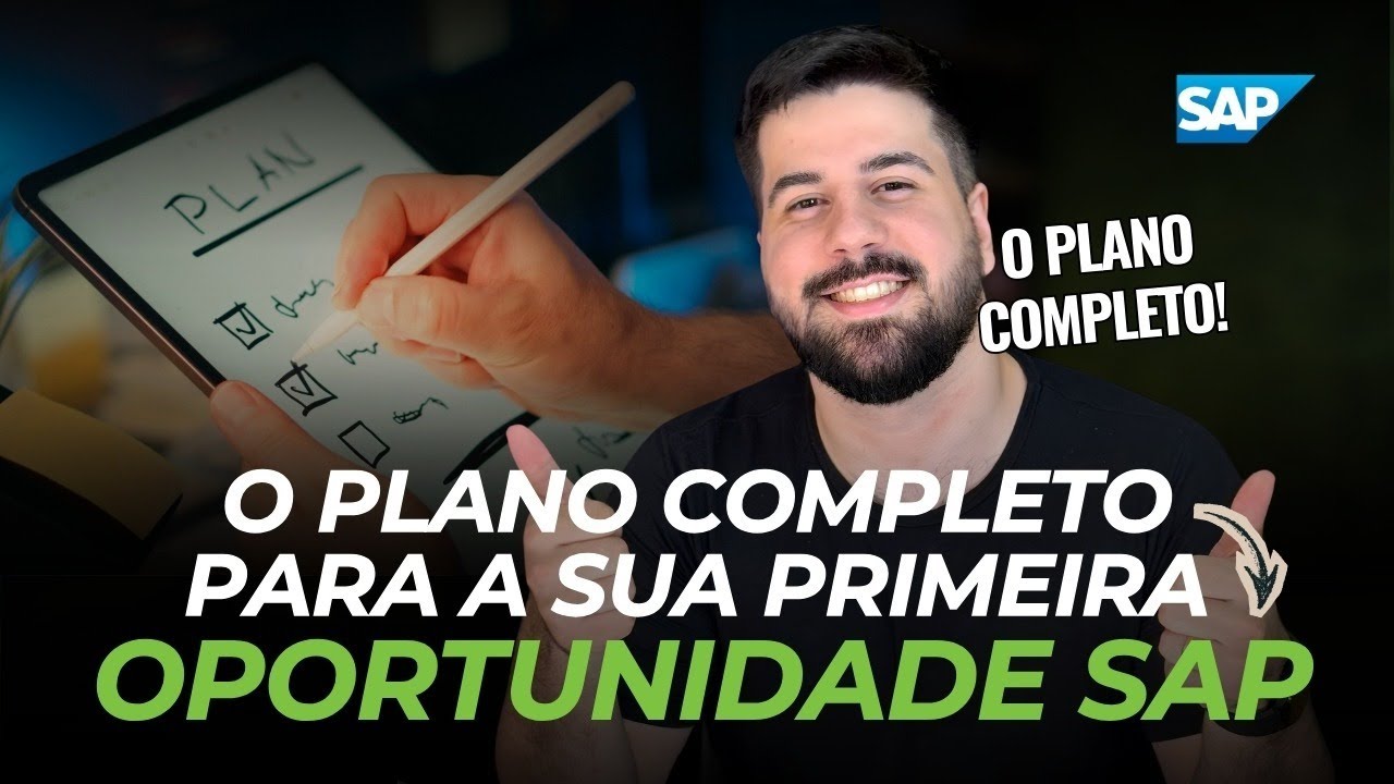 # LIVE 8 | START SAP: O PLANO COMPLETO PARA A SUA PRIMEIRA OPORTUNIDADE SAP
