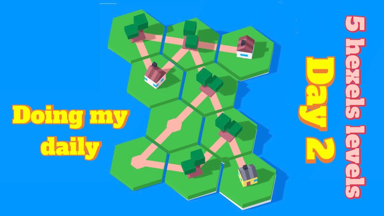 Doing my daily 5 hexels levels day 2