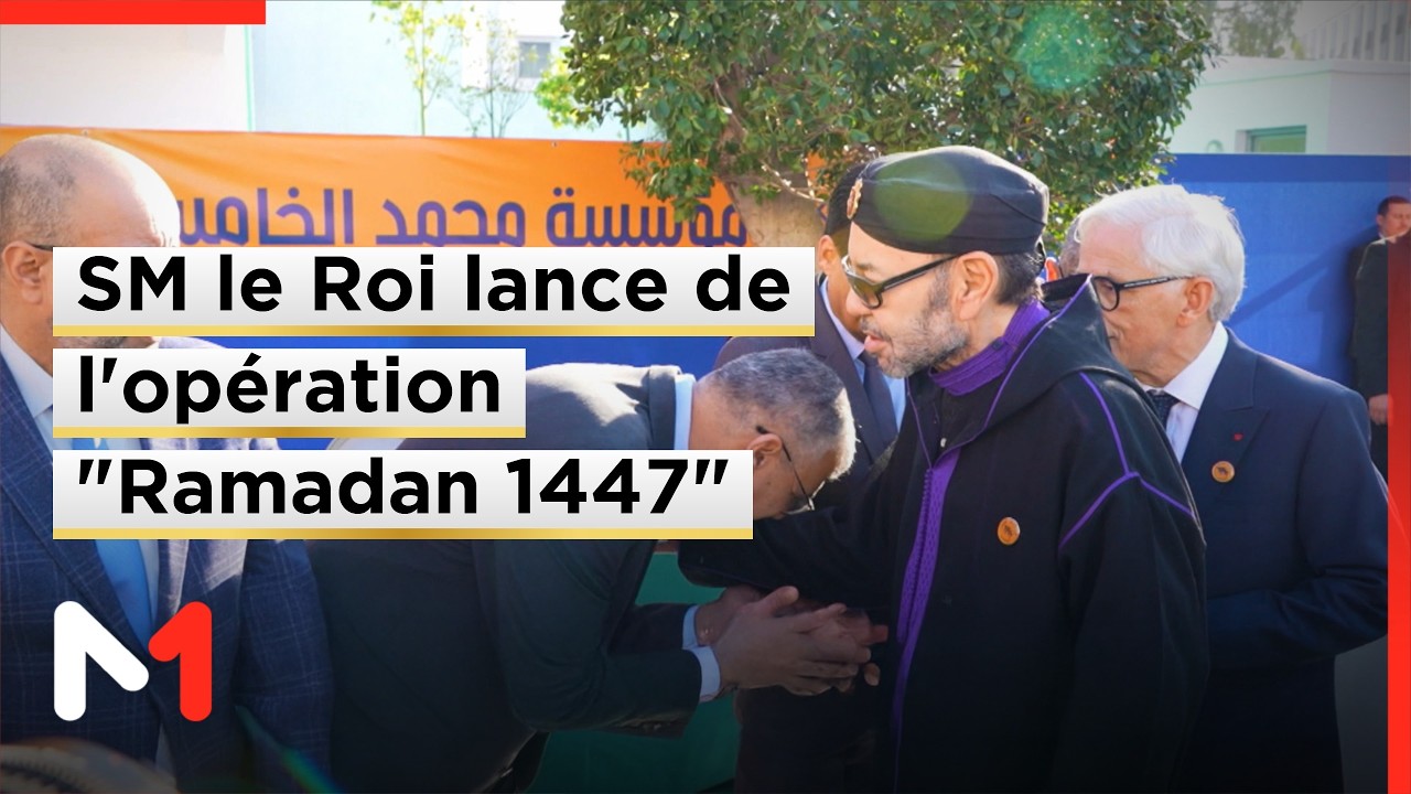 Salé : SM le Roi procède au lancement de l'opération nationale 