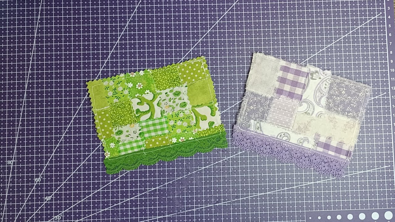 Fun #FaffingWithScrapsInFebruary Patchwork Pockets 