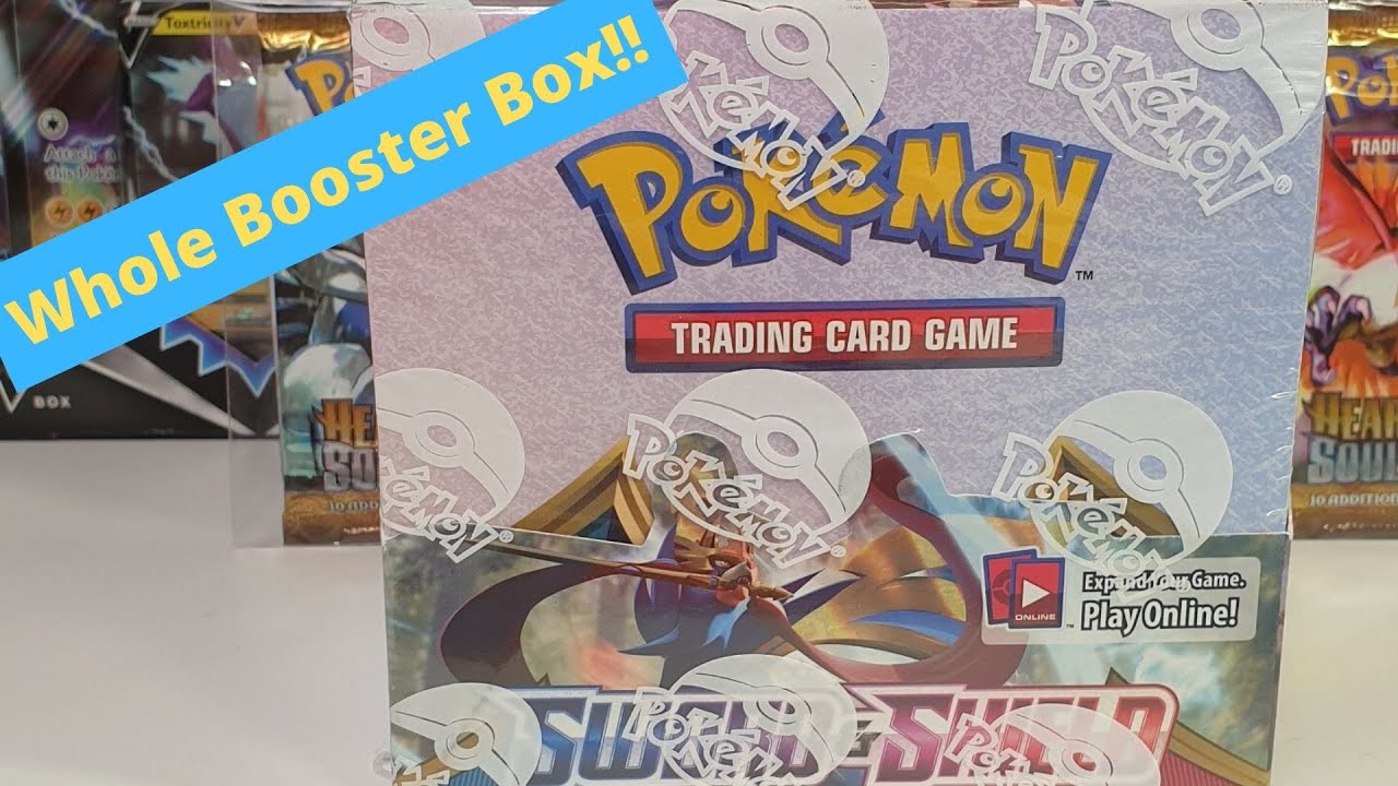 Opening an ENTIRE Pokemon Sword & Shield Booster Box *36 PACKS*