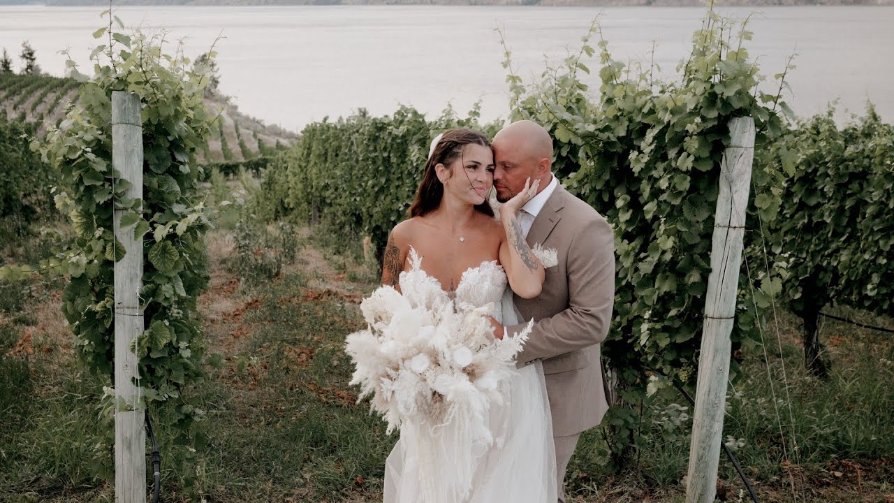 Luxury Okanagan Wedding Film | Jenny & Reinhold’s Helicopter Entrance at Vines & Vows