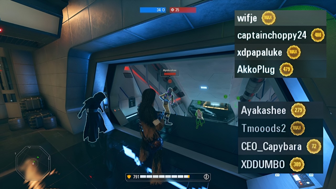 The Greatest 4v4 Stack of All Time (Both POVs) Battlefront 2