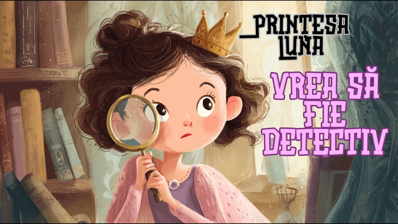 👑🌙 Prințesa Luna vrea să fie detectiv🔍 | Poveste pentru copii în limba română