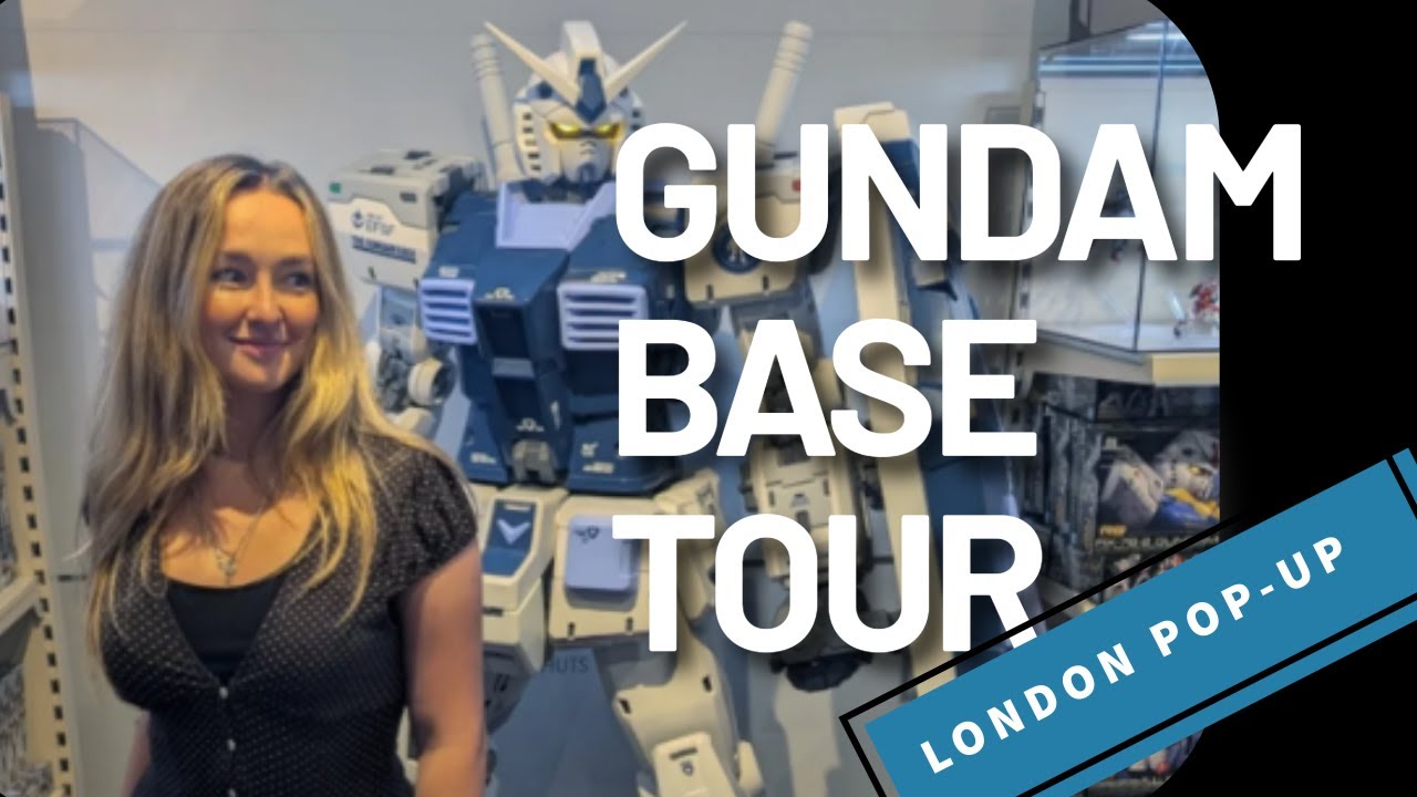 Экскурсия по временной площадке Gundam Base в Лондоне
