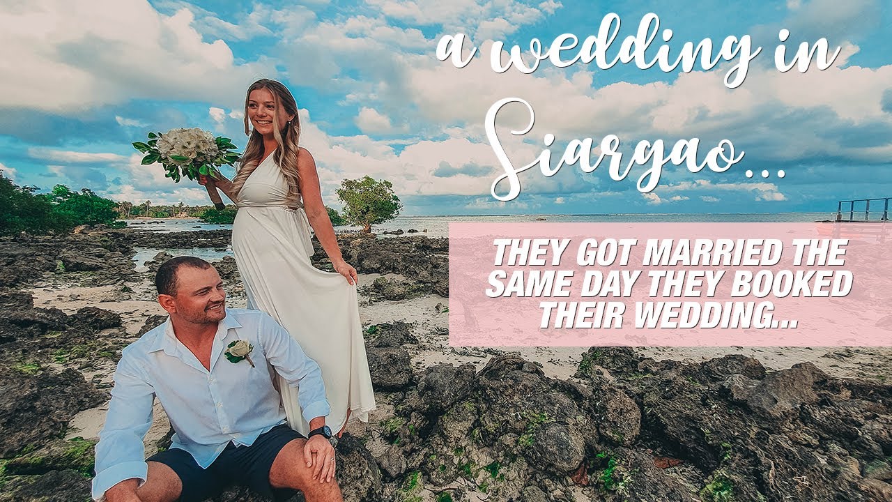 Elope in Siargao with Siargao Weddings