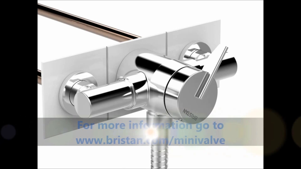 Bristan Mini Valve with adjustable elbows