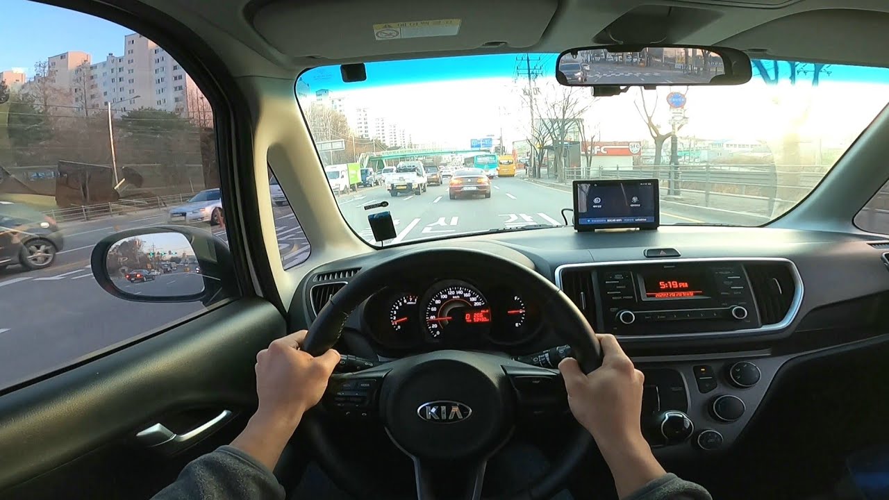 2019 Kia Ray 1.0L NA, POV Drive / 더뉴 레이 1인칭 주행