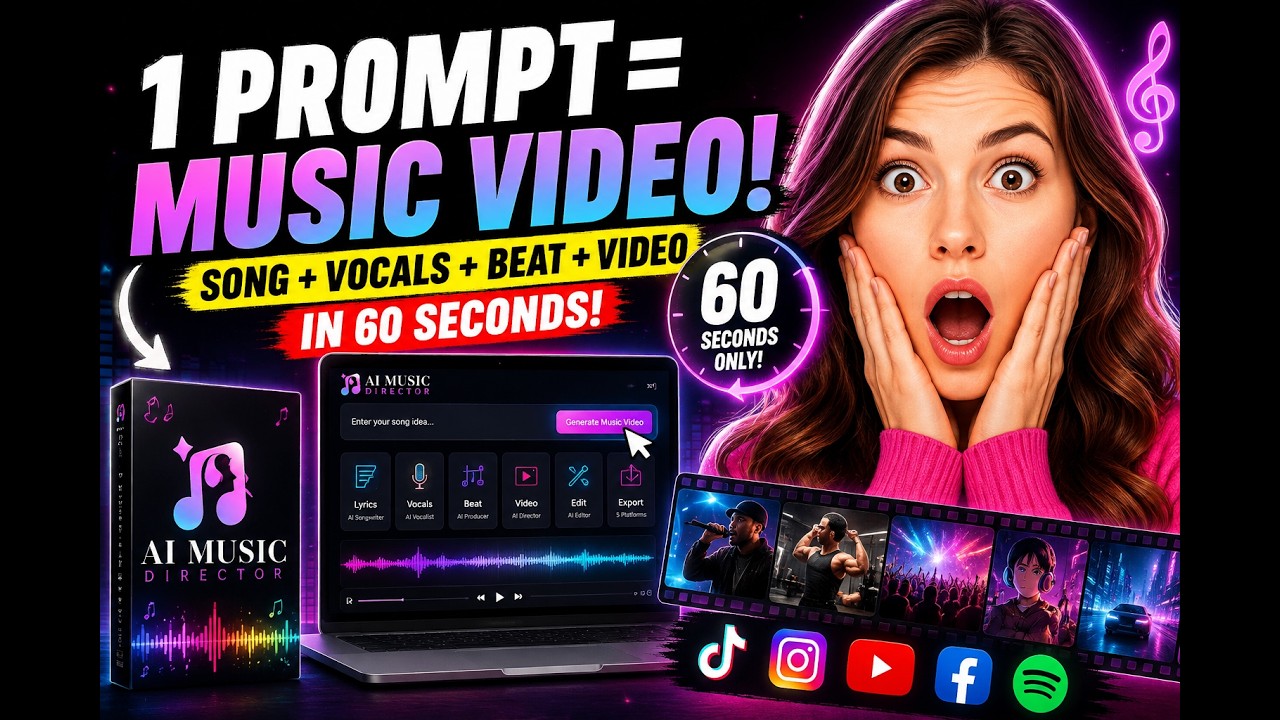 AI Music Director Review &ndash; Create Music Videos in 60 Seconds?🤯