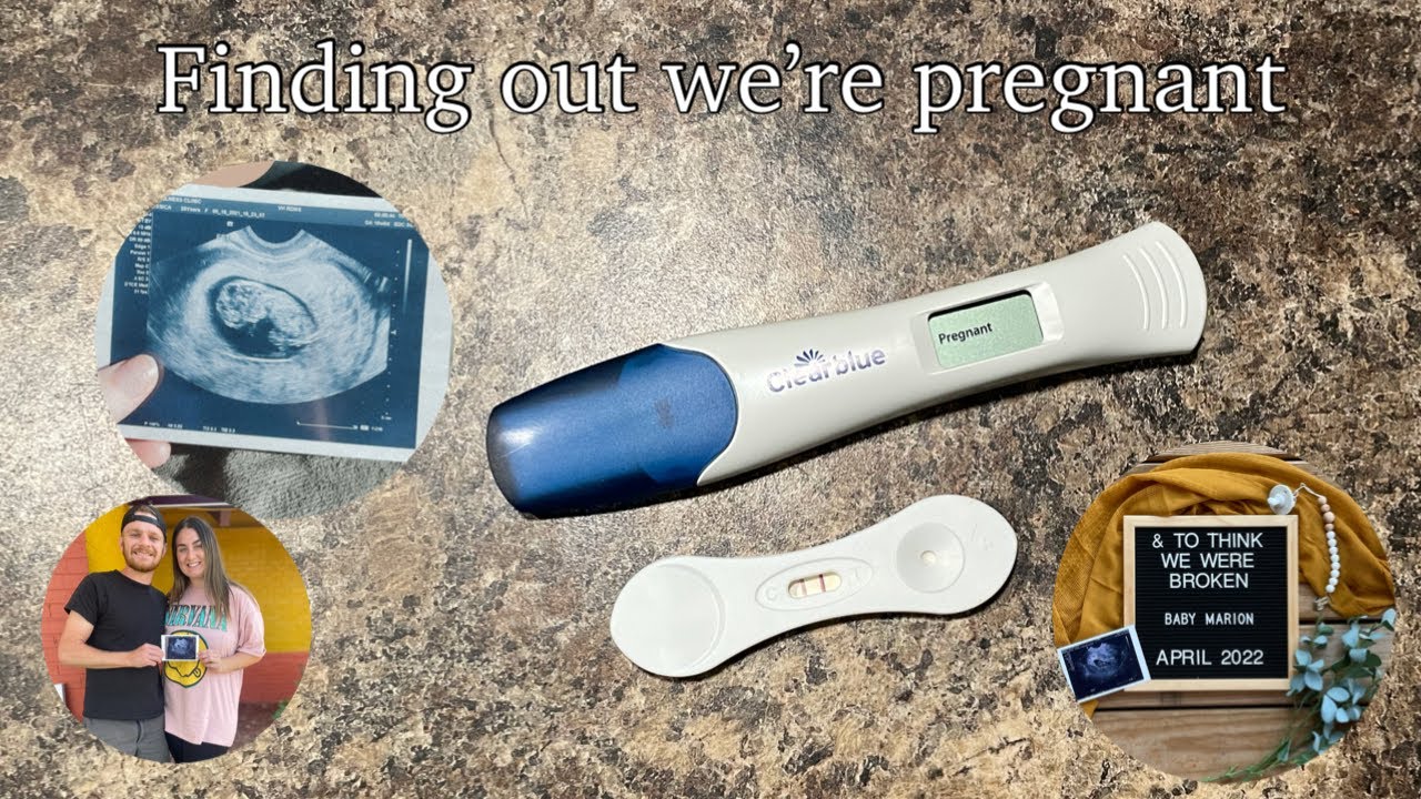 Finding out we&rsquo;re pregnant | our reactions | 2021