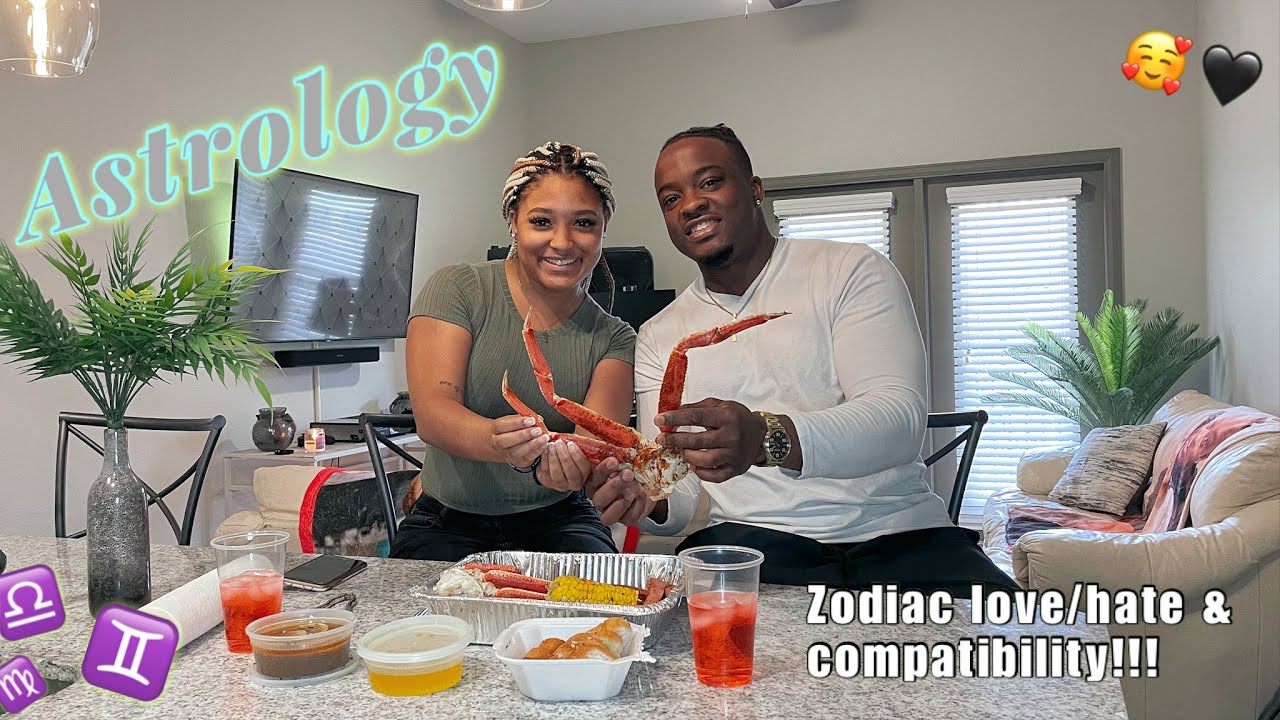 Aries Man Gemini Woman | Our compatibility with the other signs!! | Crableg Mukbang