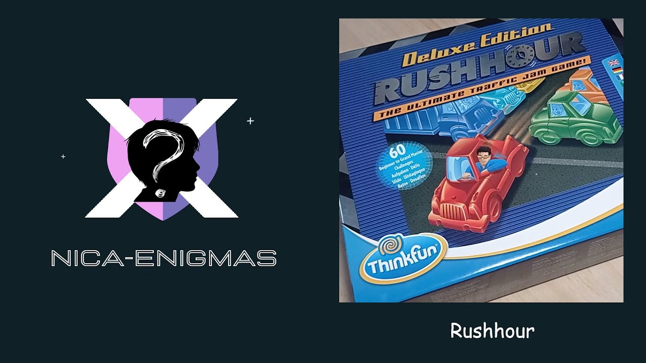 Nica-enigmas y Rushhour | juego de mesa | español