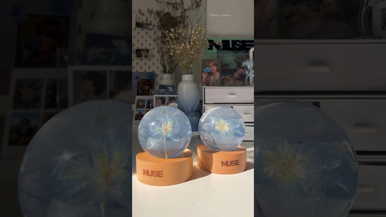 unboxing MUSE paper weight aka the most beautiful merch #bts #jimin #shorts
