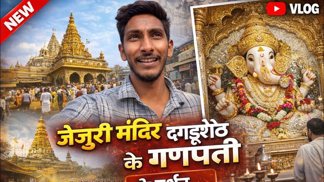 Jejuri Vlog 💛 | Maharashtra ka peela teerth 🚩 | Khandoba Maharaj Darshan🙏