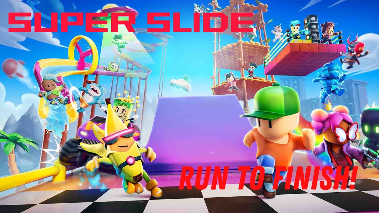 SUPER SLIDERUN TO FINISH!