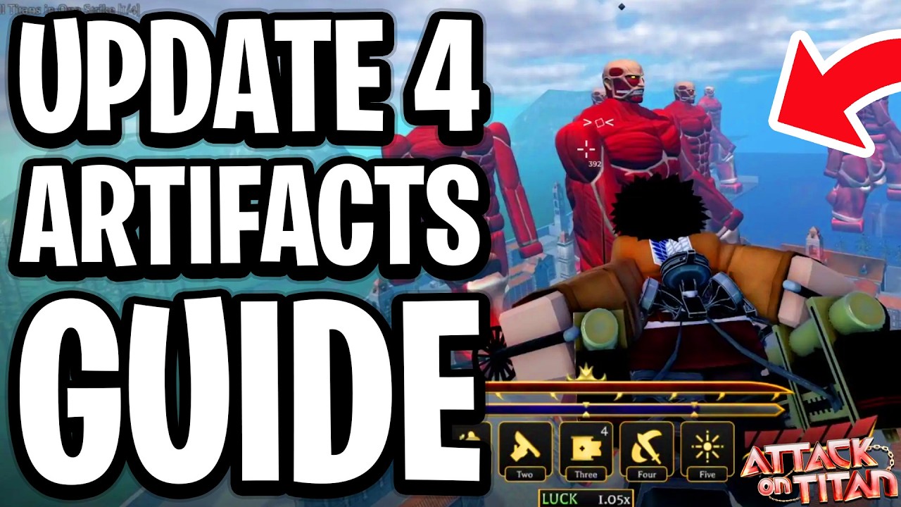 Attack On Titan Revolution Update 4 Artifacts Guide Roblox - Full Guide (All New Artifacts)