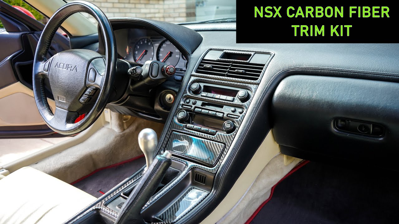 Carbon Fiber Interior Trim Kit - Acura NSX