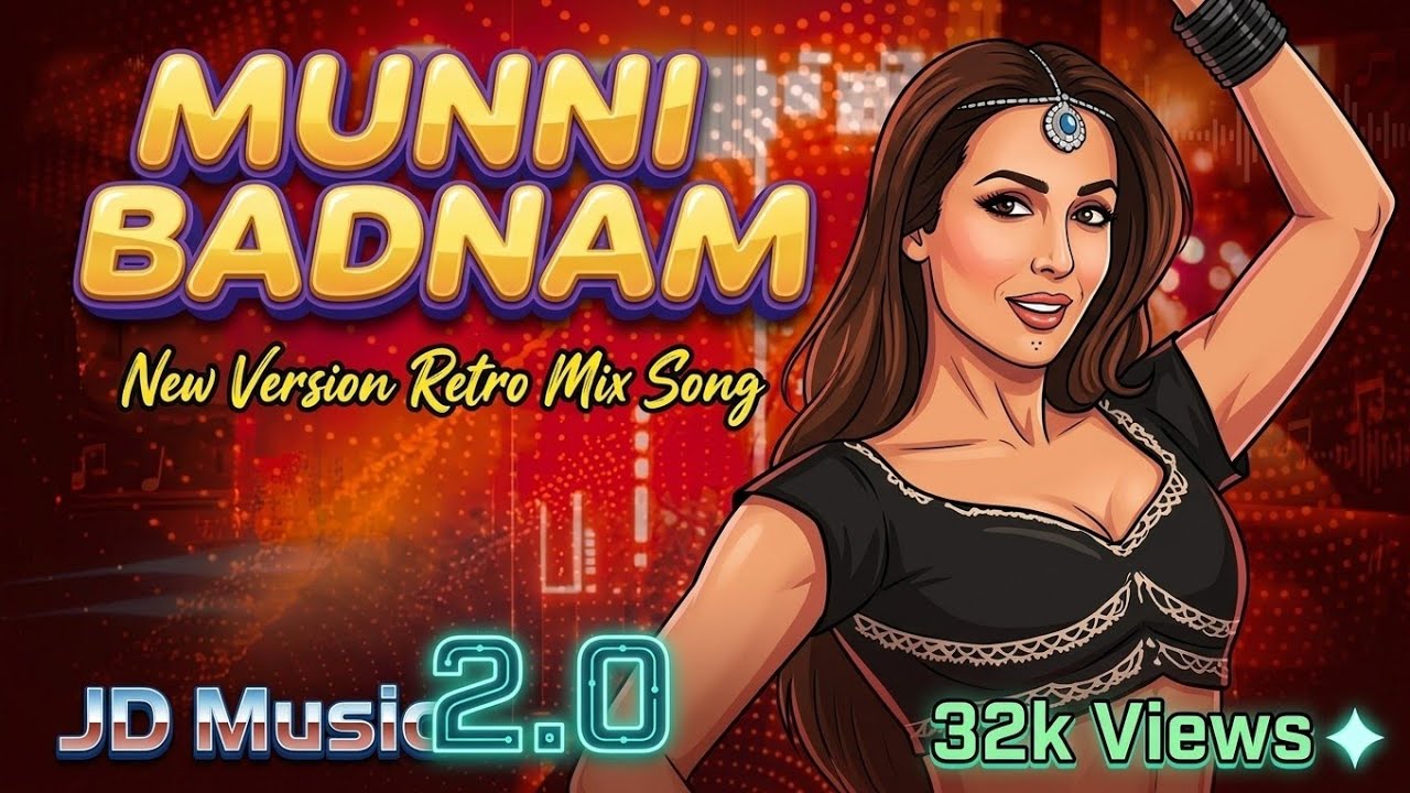 Munni Badnaam Hui (90 s style song ) 2.0 song #90ssongs #munnibadnaamhui #remix  #trending #viral 