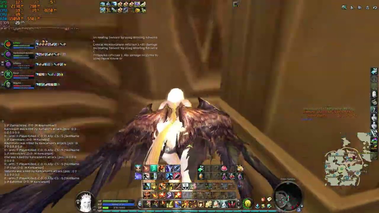 AION PVP EURO ABYSS  - GUNNER