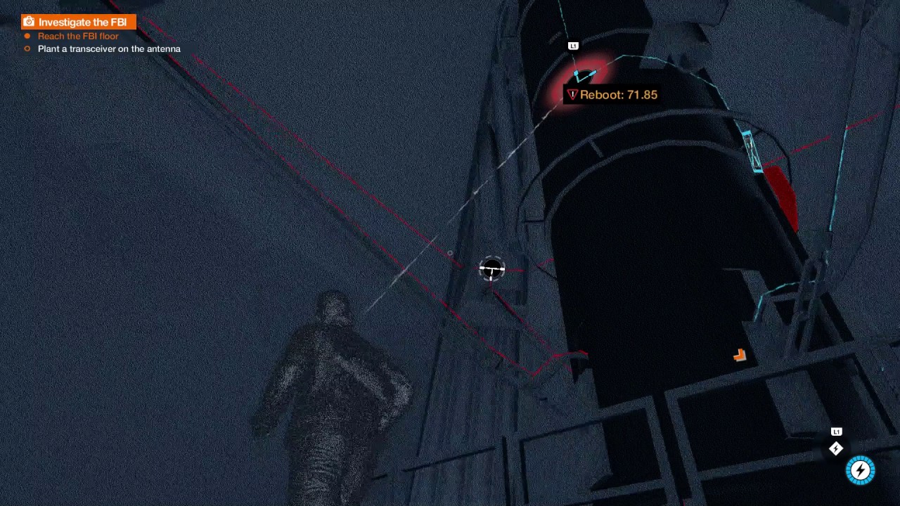 Watch Dogs 2 - W4tched: Plant The Transceiver on FBI Antenna Hacking Puzzle Gameplay PS4