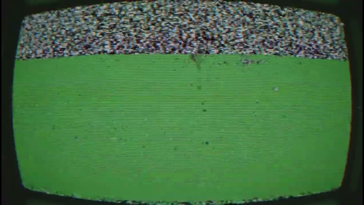 Intense VHS Overlay Green Screen: No Copyright Free Download Vintage Look