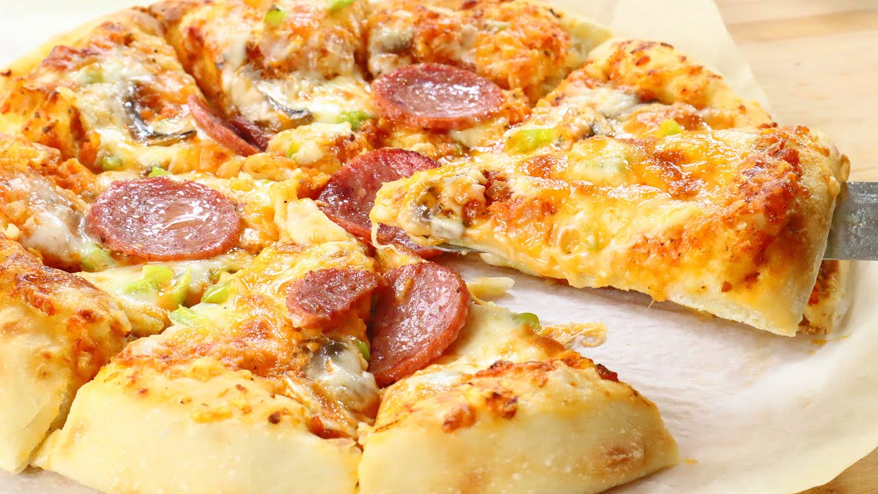 Perfect PIZZA at HOME/Pizza Dough /Tomato Sauce Recipe