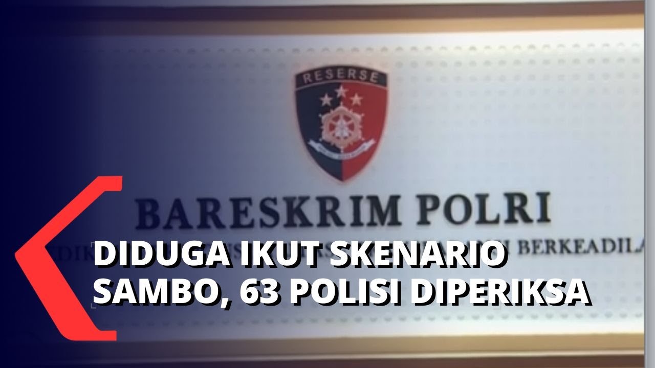 63 Polisi Terseret Kasus Brigadir J, Tambahan 4 Polisi Perwira Menengah Polda Metro Jaya Ditahan