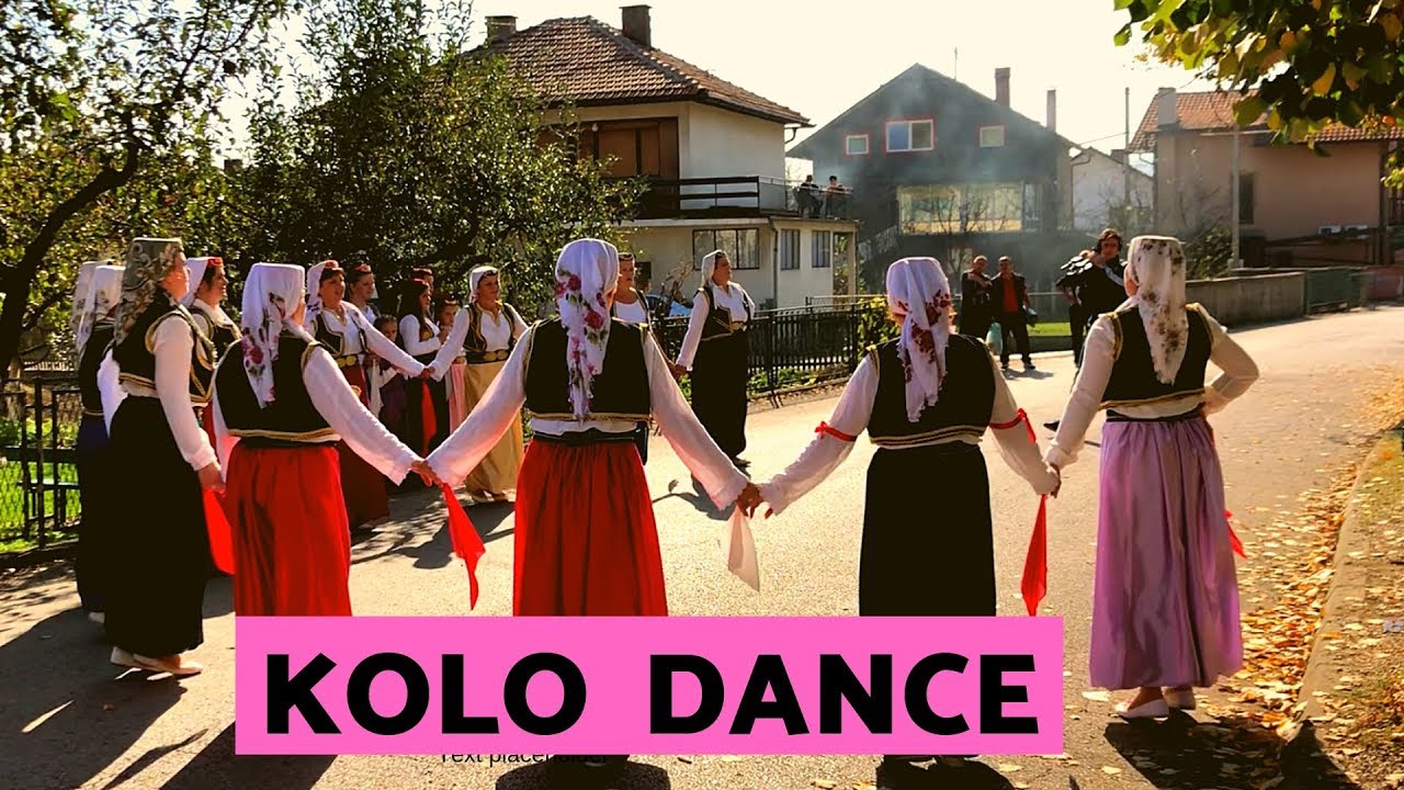 Bosnian Traditional Folk Dance | Bosnian Kolo Dance | How to Dance Bosnian Kolo