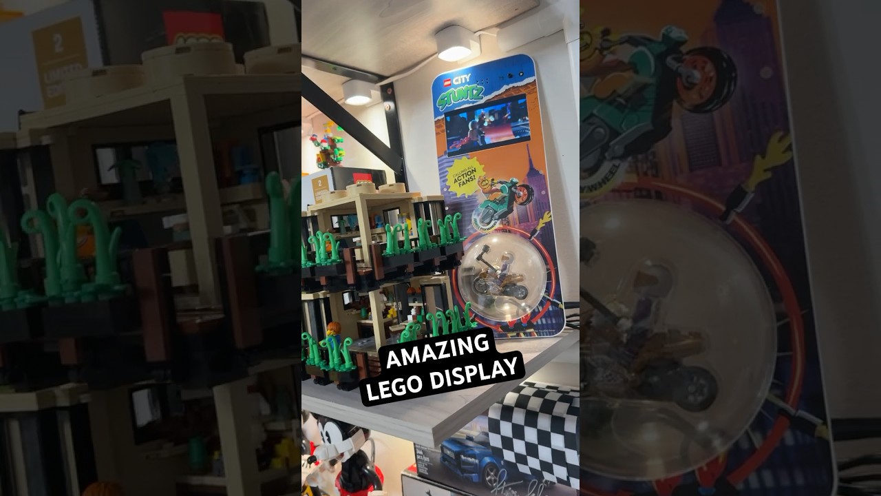 This Epic LEGO Store Display Now Lives in Our Collection! 🏍️🔥