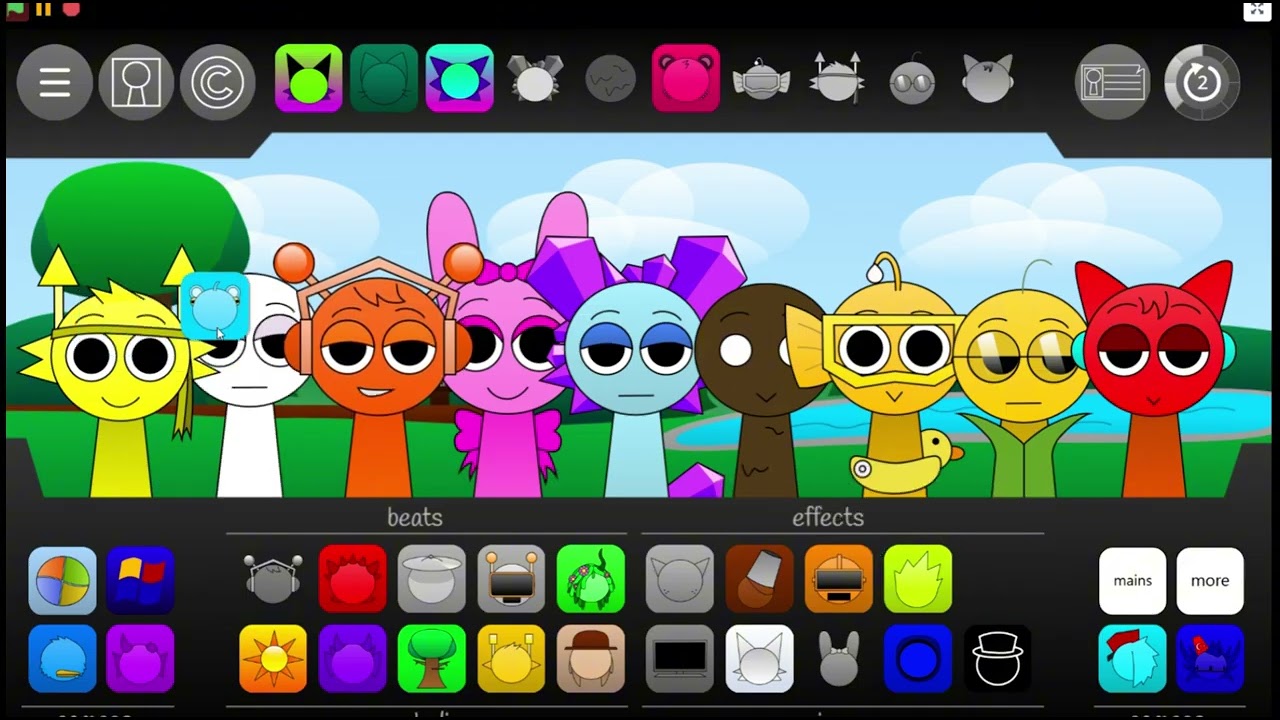 Sprunki X3 Character Creator is INSANE