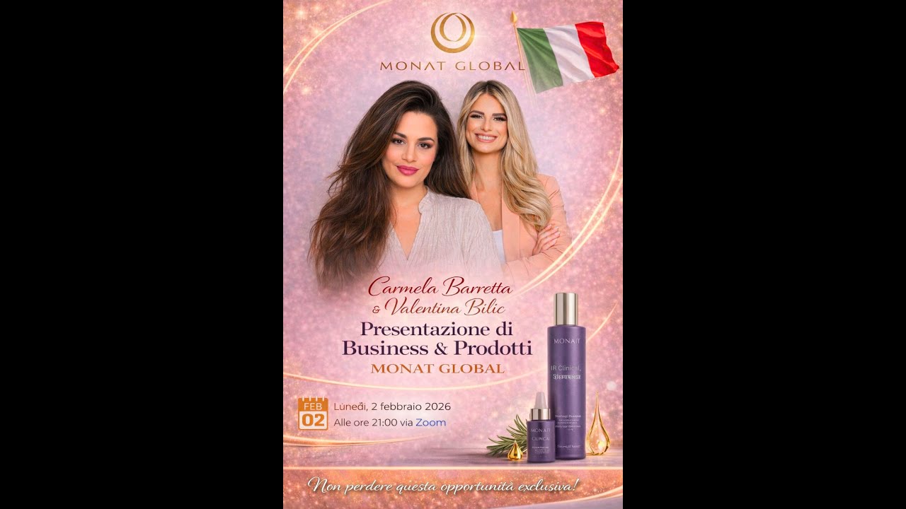 Monat Global Italia Presentazione Carmela Barretta e Valentina Bilic