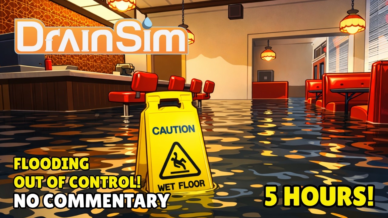 DrainSim! 💧🪠MY NEW FAVORITE GAME! | Long Gameplay - No Commentary