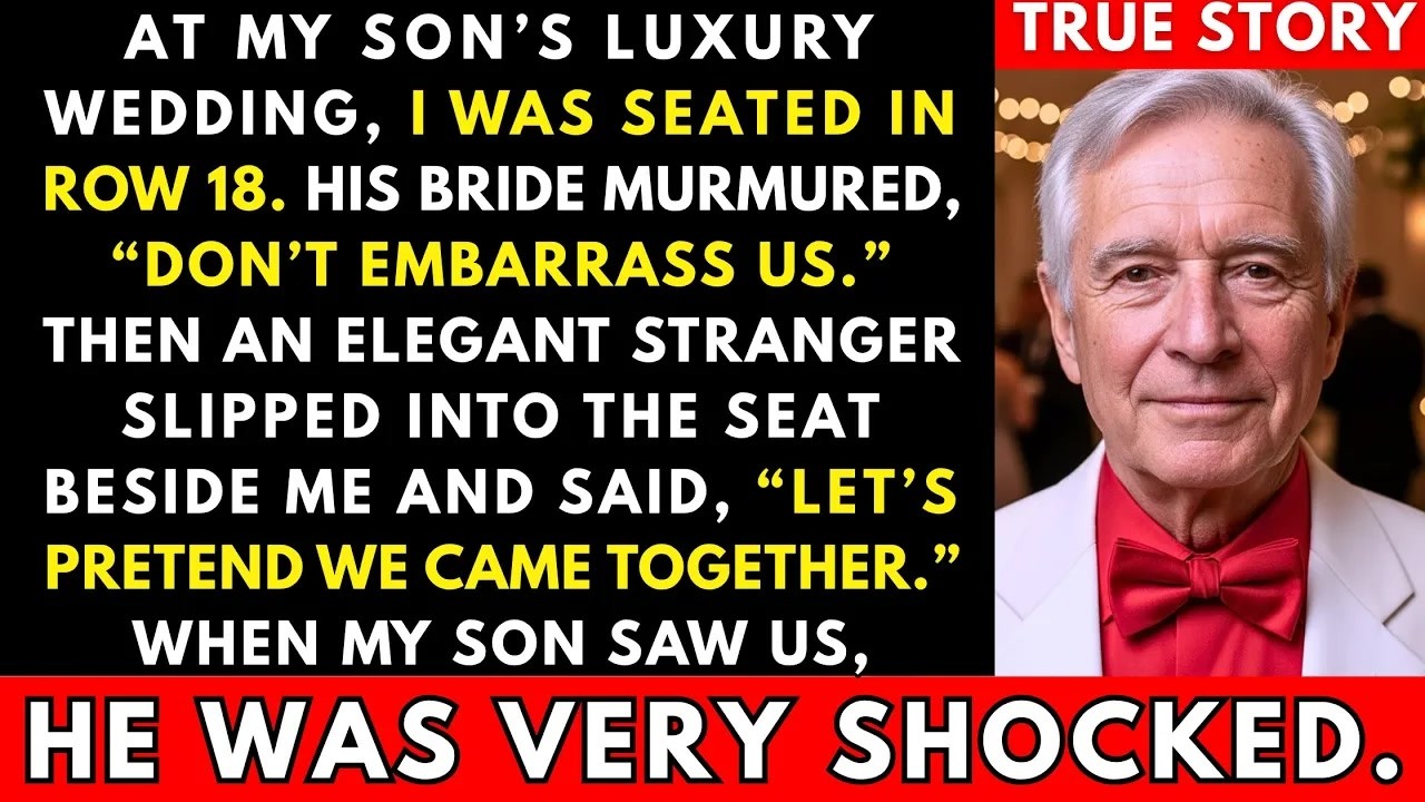 I Was Placed Near the Service Area at My Son’s Wedding — He Was Shocked When He Saw Who Sat With