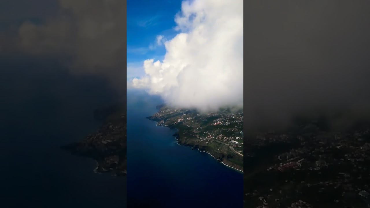 Flying above Madeira 🇵🇹 Portugal #sky #travel #mountains