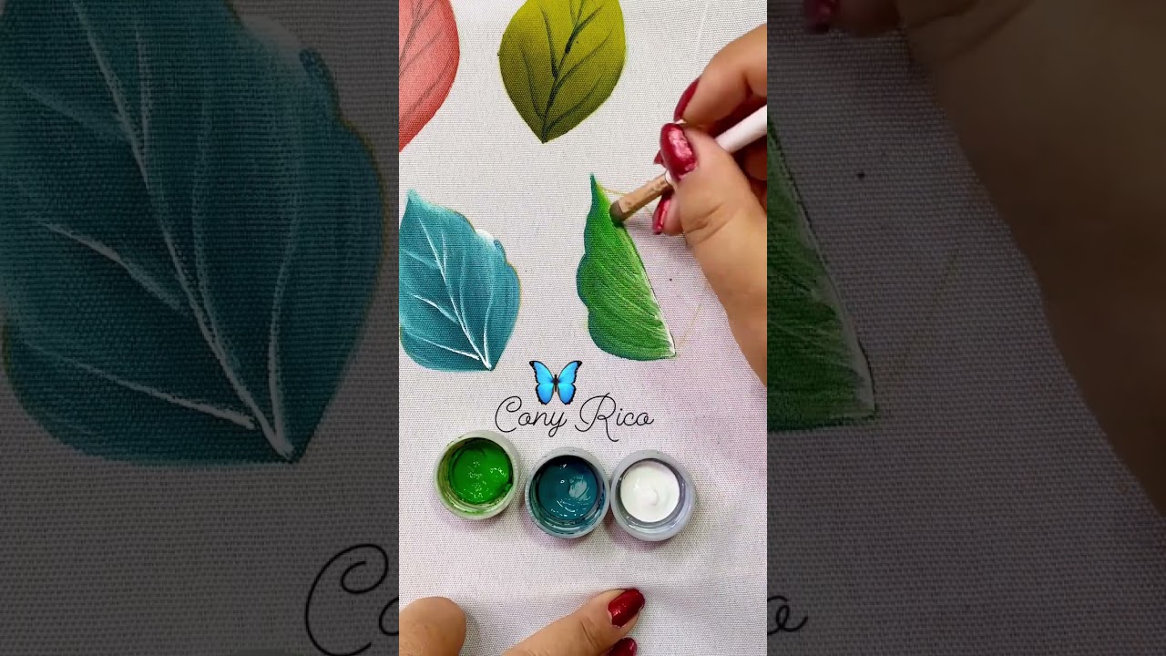 Pintamos una hoja
