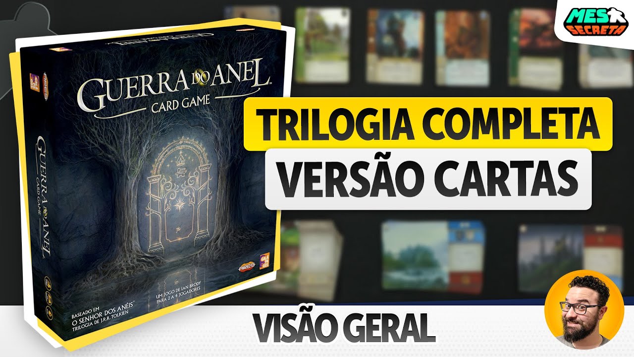 Guerra do Anel: Card Game | Componentes e Visão Geral