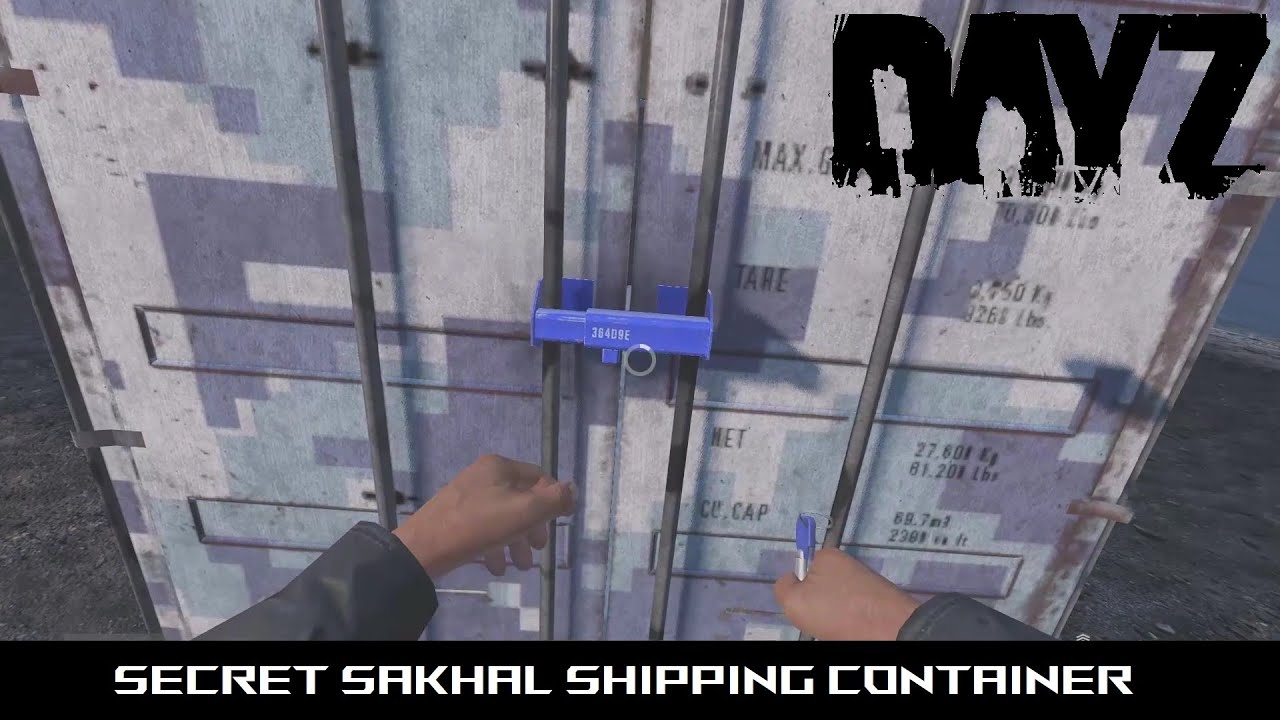 How To Get Inside The Secret Sakhal Shipping Containers DayZ