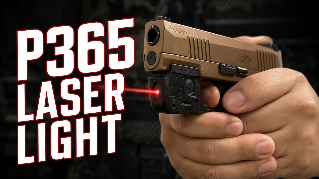 SIG SAUER P365 Streamlight TLR-6 Laser Light Review