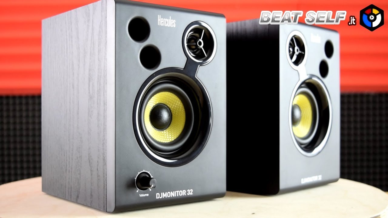 Hercules DJ Monitor 32 Unboxing