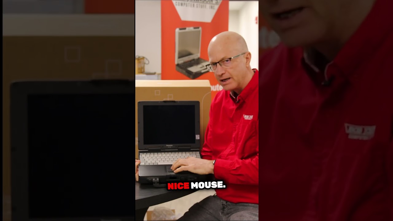 Forgotten Rugged Tech: The Fully Rugged Toughbook CF-25! #shorts #ytshorts