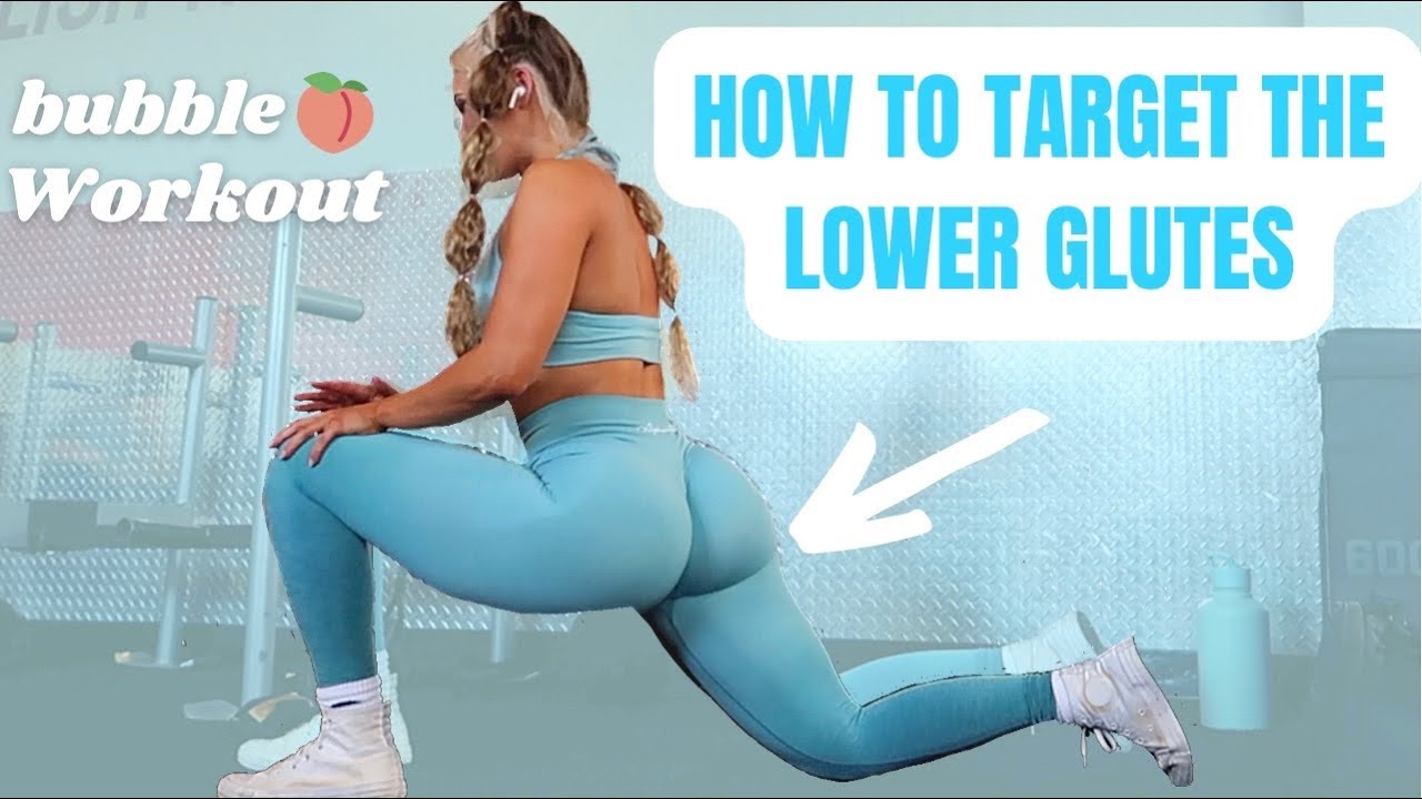 HOW TO TARGET THE LOWER GLUTES | Lower body Leg Workout Routine to grow your glutes & build muscle