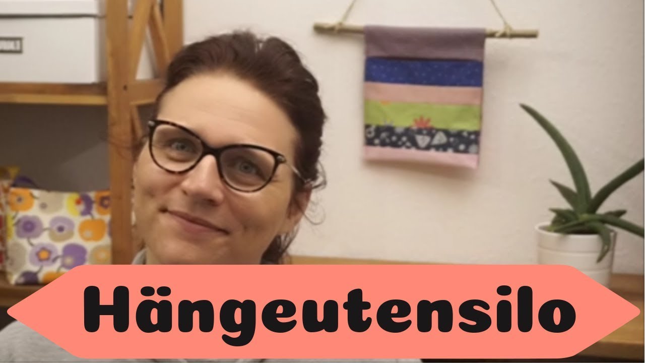 Hängeutensilo einfach und schnell selber nähen / kostenloses Schnittmuster