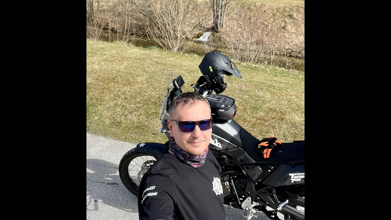 Mit der Tenere T7 nach Schwarzau im Gebirge 4K