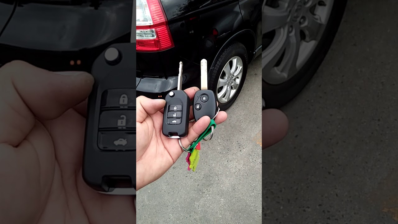 ช่างกุญแจลาดกระบัง ทำรีโมท HONDA CRV ช่างต้อมอะตอมคีย์ 084-902-6810