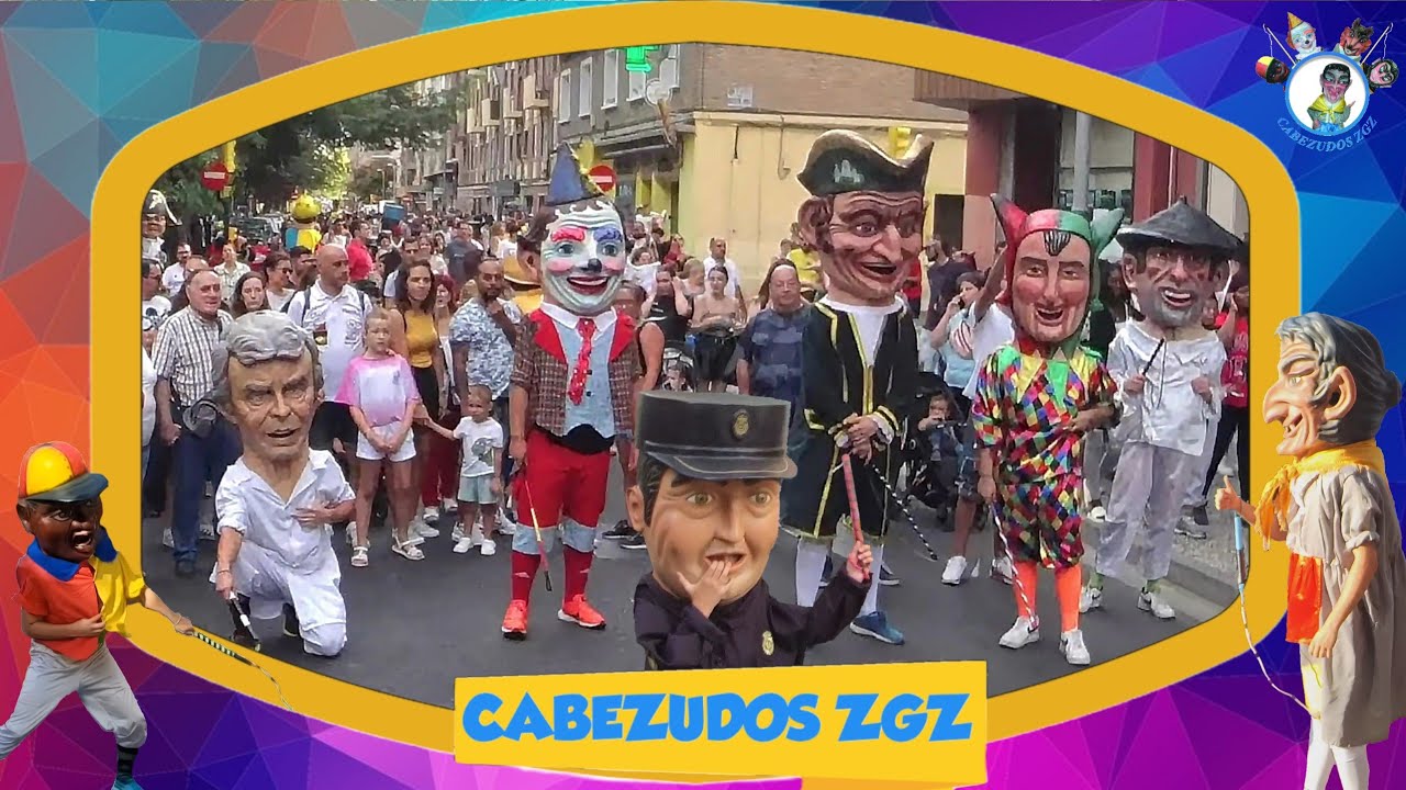 Cabezudos Las Fuentes (Viernes Tarde 01-09-2023)