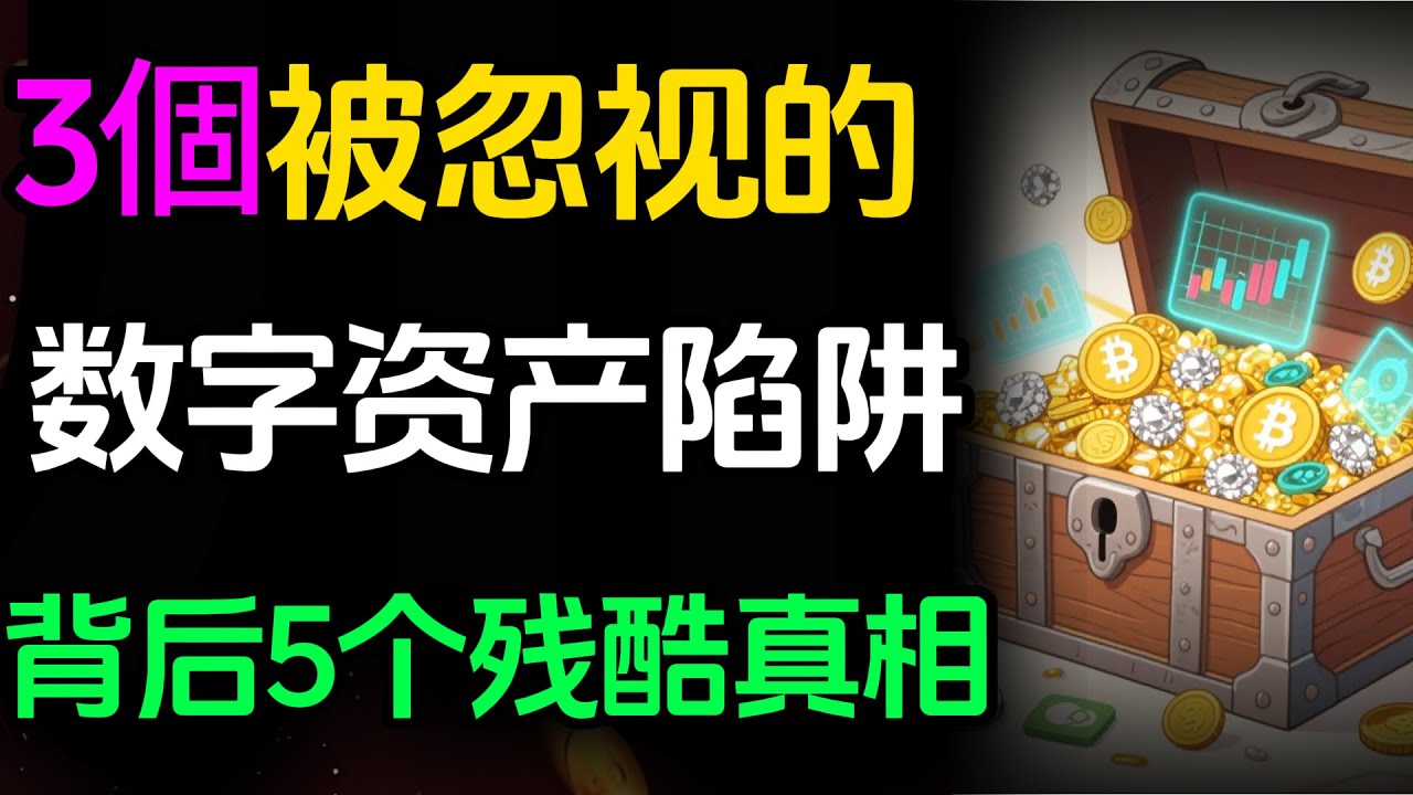 惊现！这3种数字资产陷阱，被99%的人忽视，揭秘2250亿美元财富转移背后，5个残酷真相