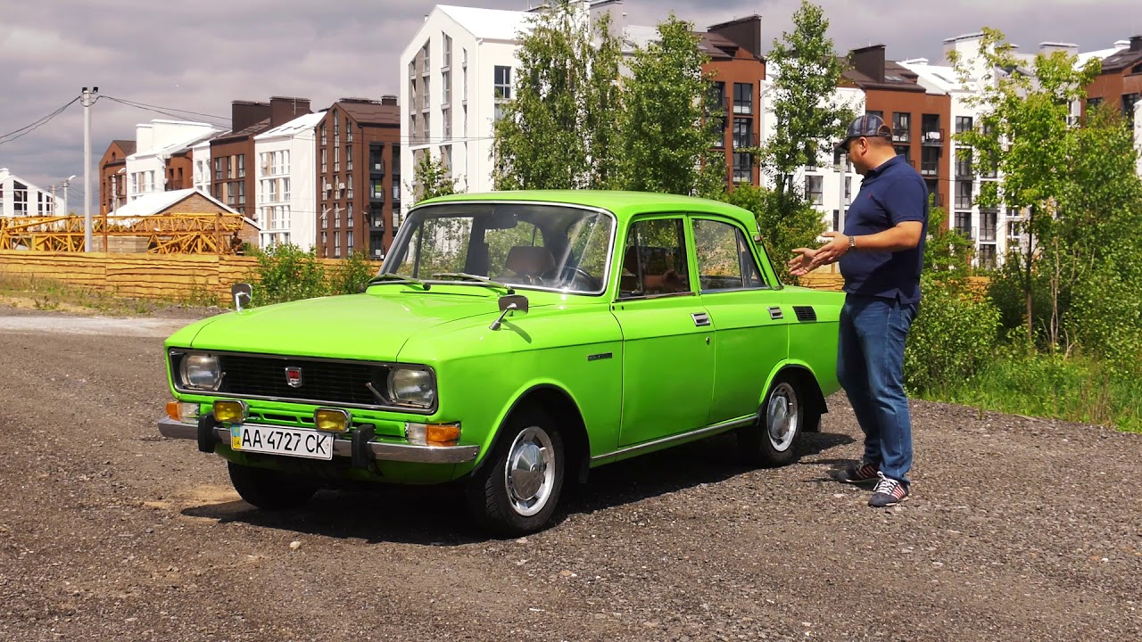 Москвич 2140 с жигулёвской коробкой. Тест-драйв Советский тюнинг.