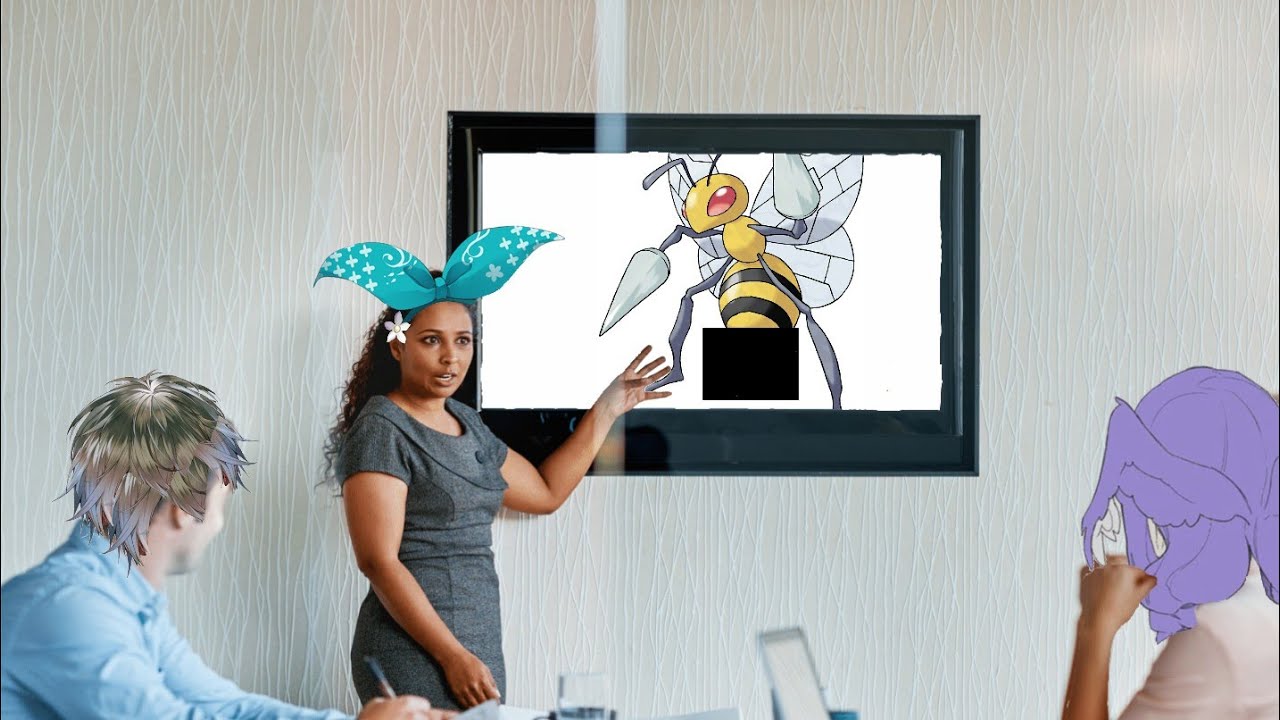 Pomu shares her F*t* Beedrill discovery to Ike and Selen [Nijisanji En]